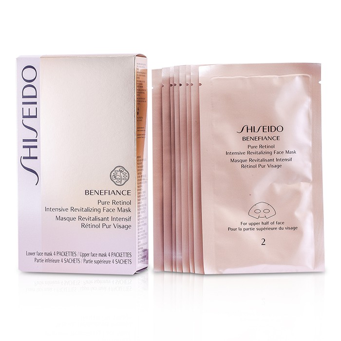 Shiseido Benefiance Pure Retinol Intensive Revitalizing Masker Wajah 4pairsProduct Thumbnail