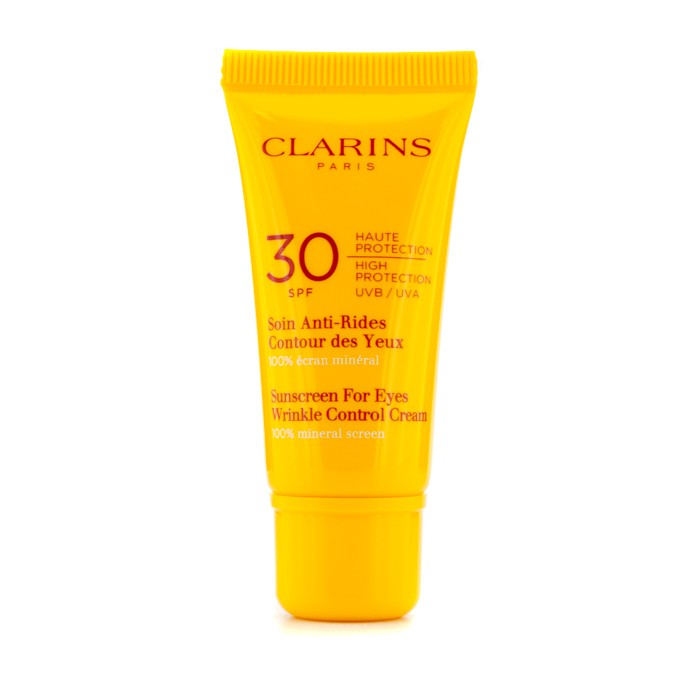 Clarins Ochranný oční krém proti slunci a vráskám Sun Wrinkle Control Eye Contour Cream Very High Protection SPF30 20ml/0.7ozProduct Thumbnail