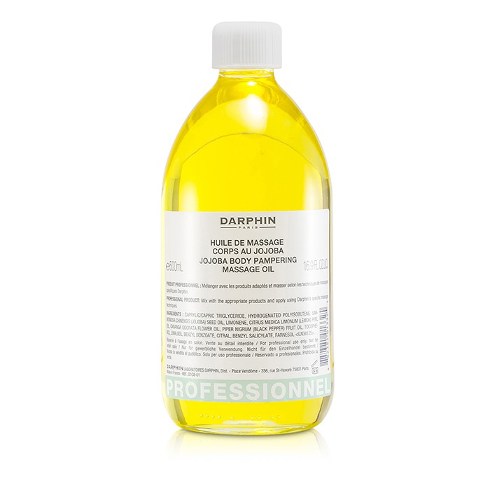 Darphin Masážní jojobový olej Jojoba Body Pampering Massage Oil Bottle ( salonní velikost ) 500ml/16.9ozProduct Thumbnail