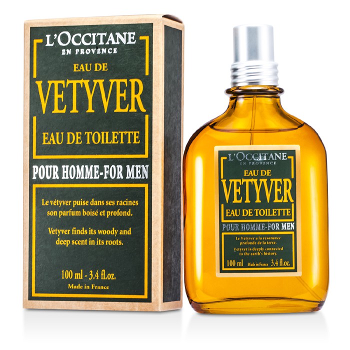 L'Occitane Vetyver Eau De Toilette Spray 100ml/3.4ozProduct Thumbnail