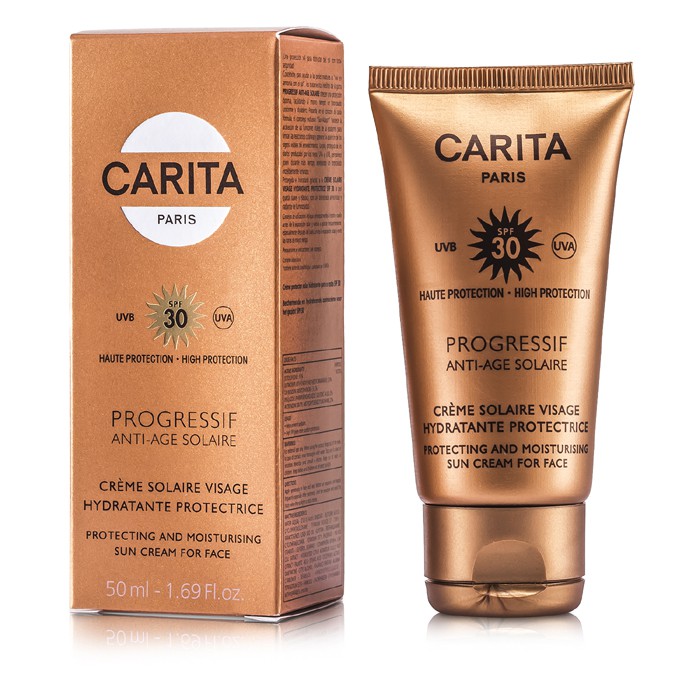 Carita Progressif Anti-Age Solaire Protecting & Hidratante Sun Creme for Face SPF 30 - Protetor solar hidratante 50ml/1.69ozProduct Thumbnail