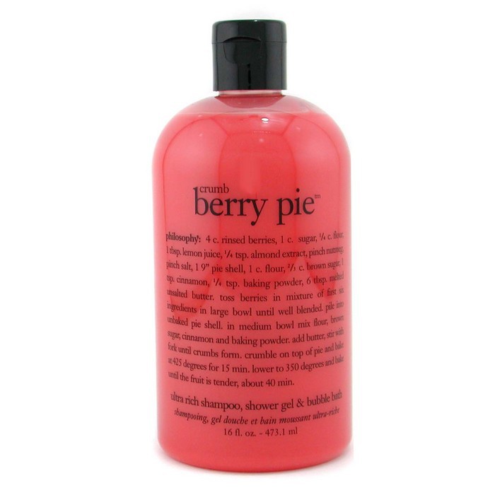 Philosophy Crumb Berry Pie - Ultra Rich Shampoo, Sabonete liquido & Bubble Bath 473.1ml/16ozProduct Thumbnail