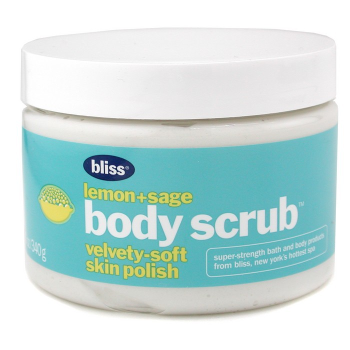 Bliss Tělový scrub s citrónem a šalvějí Lemon + Sage Body Scrub 340ml/12ozProduct Thumbnail