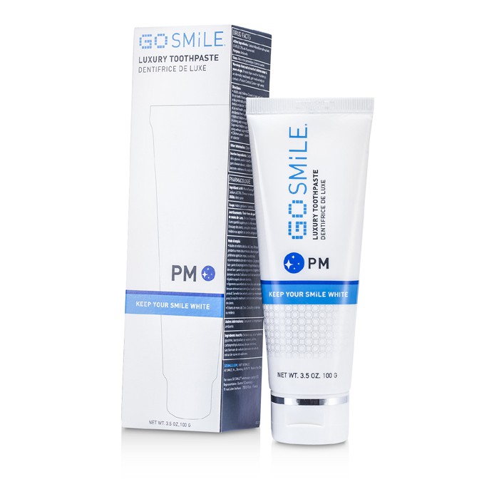 GoSmile Wybielająca pasta do zębów na wieczór PM Whitening Protection Fluoride Toothpaste 100g/3.5ozProduct Thumbnail