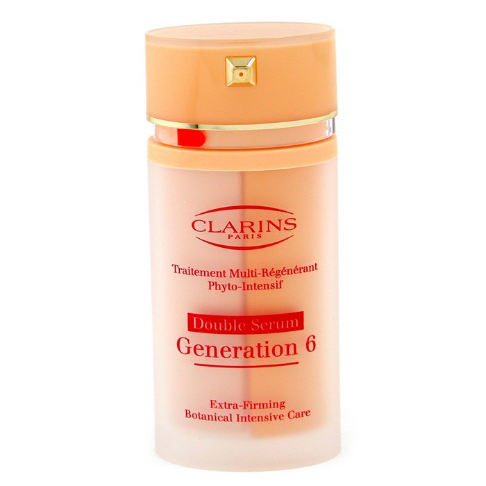 Clarins סרום כפול Generation 6 Extra-Firming טיפוח אינטנסיבי בוטני. 2x15ml/0.5ozProduct Thumbnail