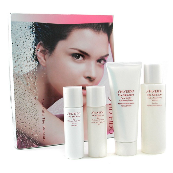 Shiseido The Skincare Starter Kit: Cleanser 75ml + Softener 100ml + Day Cream 30ml + Night Cream 30ml 4pcsProduct Thumbnail