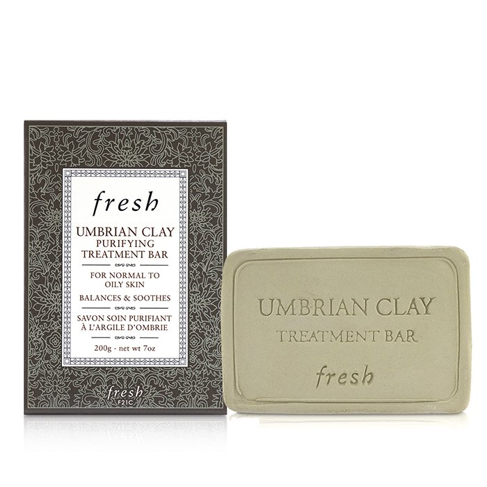 Fresh Mýdlo na obličej Umbrian Clay Face Treatment Bar 200g/6.6ozProduct Thumbnail