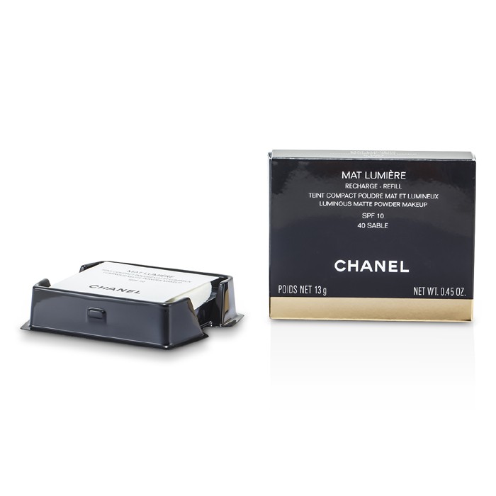 Chanel Mat Lumiere Luminous Matte Phấn Trang Điểm Trong Mờ Hàng Thay Thế SPF 10 13g/0.45ozProduct Thumbnail
