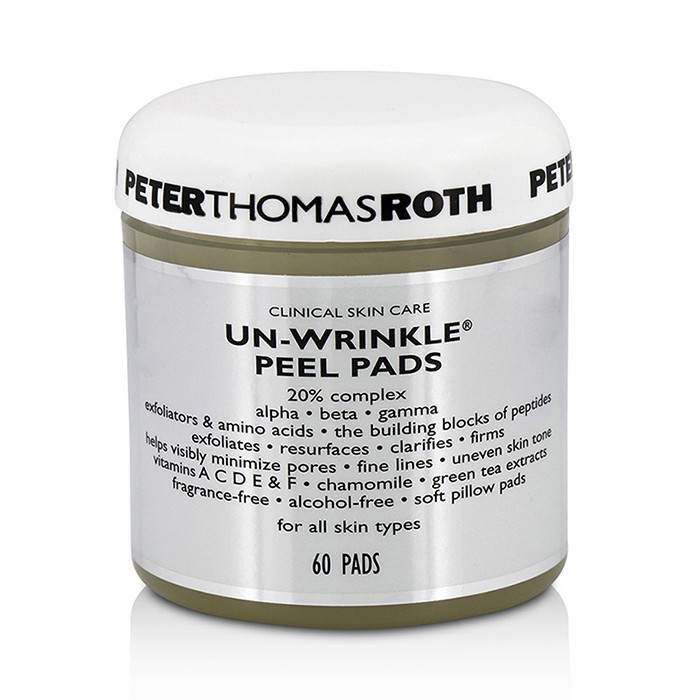 彼得罗夫 Peter Thomas Roth 抗皱去角质再生棉片Un-Wrinkle Peel Pads 60片Product Thumbnail