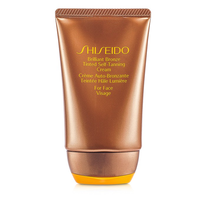 Shiseido Brilliant Bronze Tinted Self-Tanning Cream - Medium Tan ( Para sa Mukha ) 50ml/1.8ozProduct Thumbnail