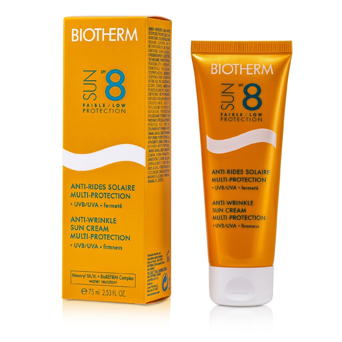Biotherm Sun Multi Protection Anti Wrinkle Sun Cream SPF8 UVB/UVA+++ 75ml/2.53ozProduct Thumbnail