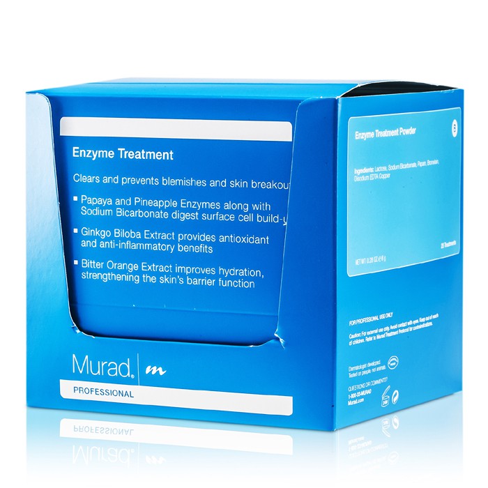 Murad Enzyme Tratamiento Gel & Powder For Acne /Oily Skin ( Tamaño Salón ) 25pcsProduct Thumbnail