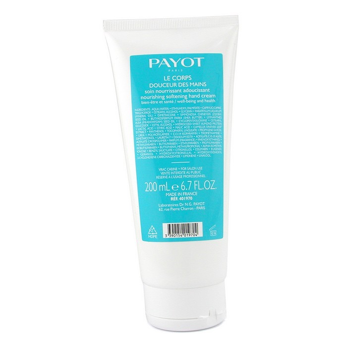 Payot Le Corps Douceur Des Mains Nourishing Softening Hand Cream With Almond Extract (Salon Size) 200ml/6.7ozProduct Thumbnail