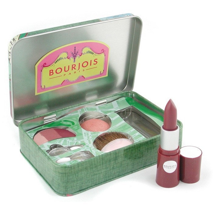 Bourjois Wish You Were Here Palette (EyeShadow Trio + Blush + Lovely Rouge Lipstick) Picture ColorProduct Thumbnail