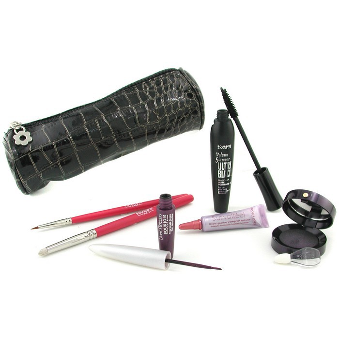 Bourjois MakeUp Kit: Sombra, Sombra Cremosa, Mascara, Liquid Liner, 2x Pincel 6unid+1bolsaProduct Thumbnail