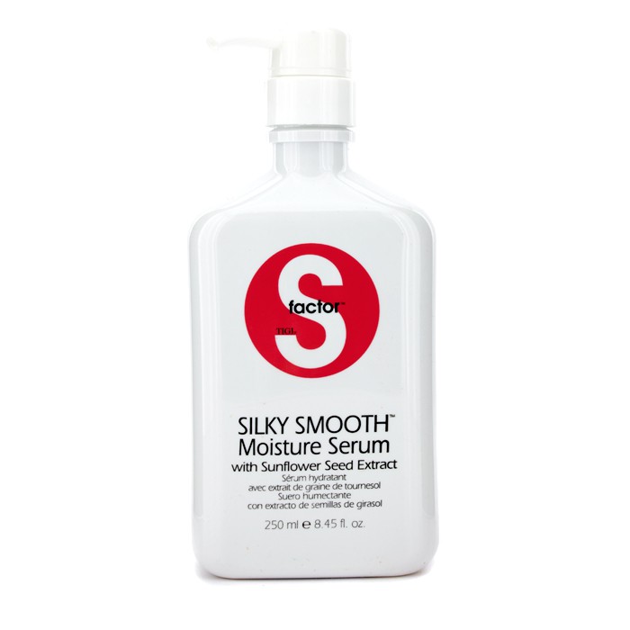 Tigi Nawilżające serum do włosów z olejkiem z nasion słonecznika S Factor Silky Smooth Moisture Serum 250ml/8.45ozProduct Thumbnail