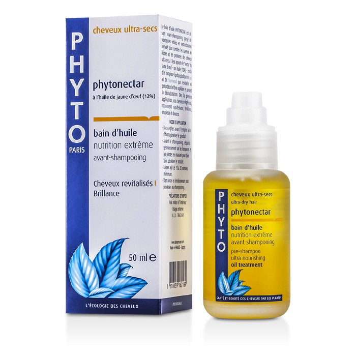 Phyto Phytonectar Ultra Nourishing Oil Treatment - Pre-Shampoo (For Ultra-Dry Hair) 50ml/1.7ozProduct Thumbnail