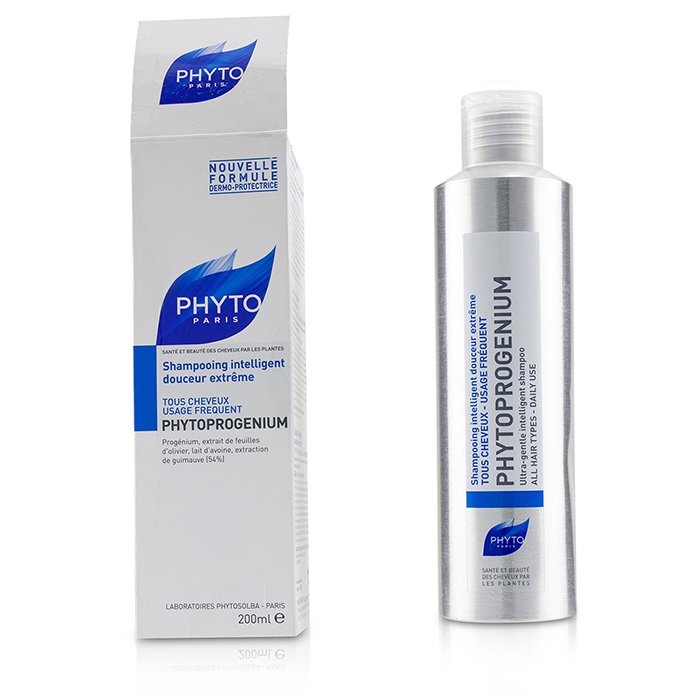 フィト Phyto Phytoprogenium Ultra-Gentle Intelligent Shampoo - All Hair Types - Daily Use (Box Slightly Damaged) 200ml/6.7ozProduct Thumbnail
