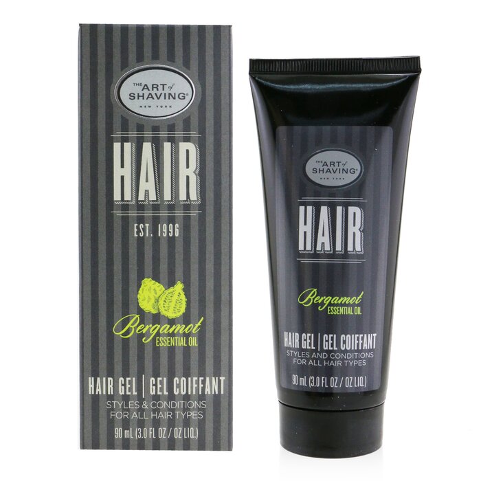 The Art Of Shaving Żel do wszystkich rodzajów włosów z bergamotką Hair Gel - Bergamot Essential Oil (For All Hair Types) 90ml/3ozProduct Thumbnail
