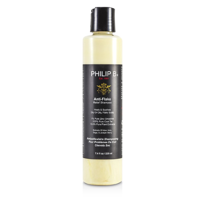 Philip B Anti-Flake Relief Shampoo (Heals & Soothes Dry or Oil, Flaky Scalp) 220ml/7.4ozProduct Thumbnail