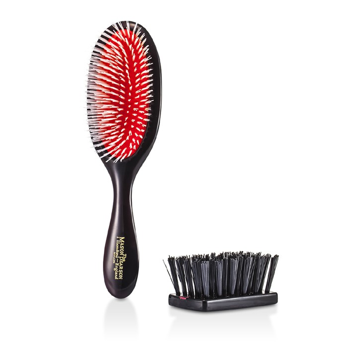 Mason Pearson Nylon - Handy Nylon Hair Brush For Fine Hair (Dary Ruby) 1pcProduct Thumbnail