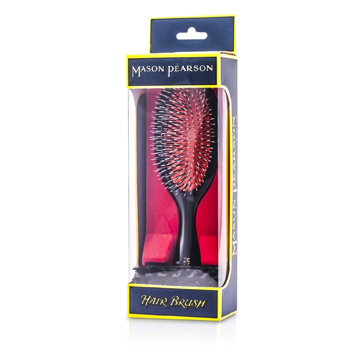 Mason Pearson Szczotka do włosów z włosia dzika i nylonu Boar Bristle & Nylon - Handy Mixture Bristle & Nylon Hair Brush (Dark Ruby) 1 sztukaProduct Thumbnail