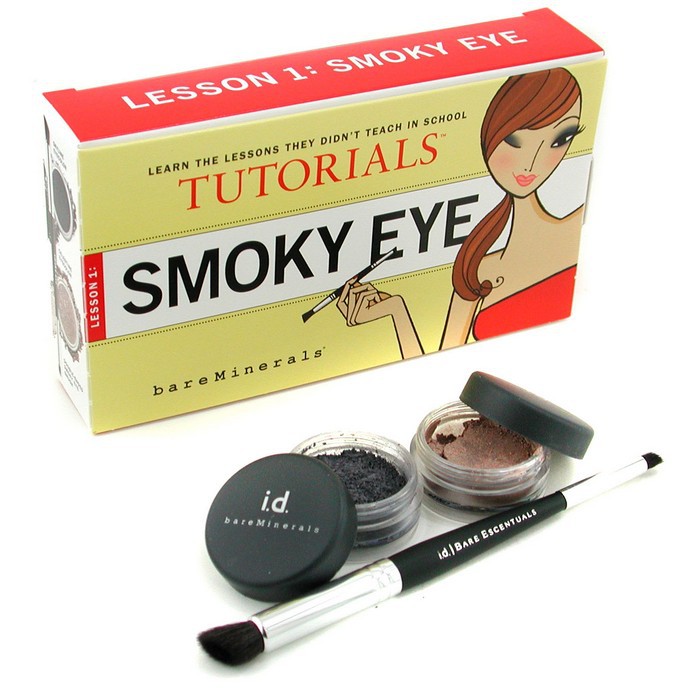 BareMinerals Smoky Eye Tutorials Lesson 1: Eyeshadow 0.57g + Glimmer 0.57g + Double 3pcsProduct Thumbnail