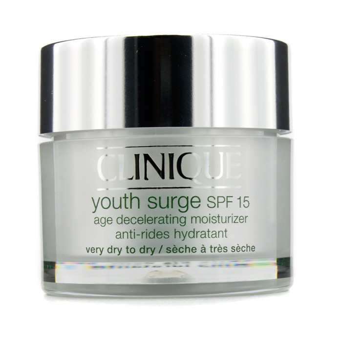 Clinique Youth Surge SPF 15 Age Decelerating Moisturizer - Very Dry to Dry 50ml/1.7ozProduct Thumbnail