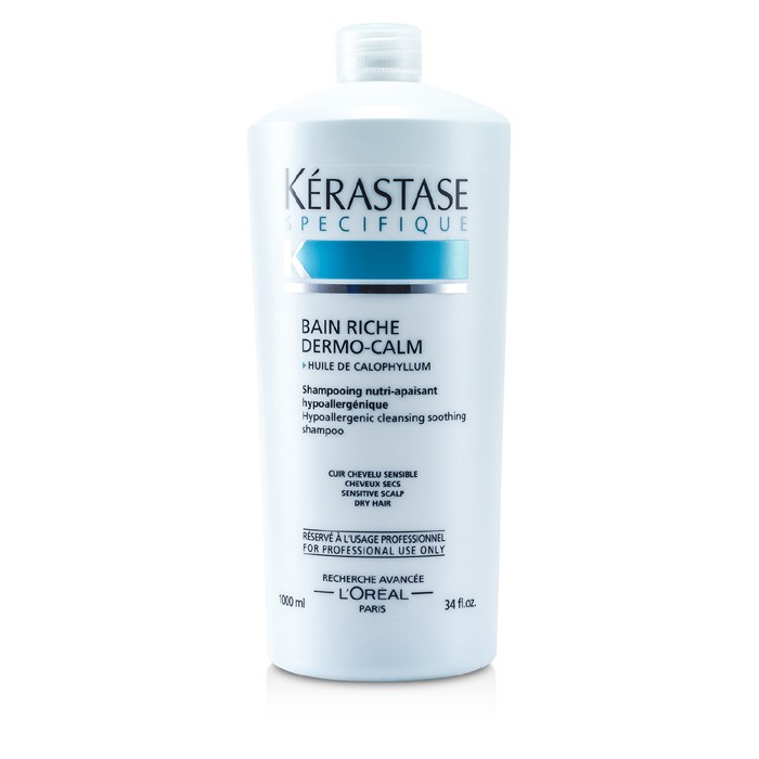 Kerastase Kerastase Dermo-Calm Bain Riche Shampoo (Sensitive Scalps & Dry Hair) 1000ml/34ozProduct Thumbnail