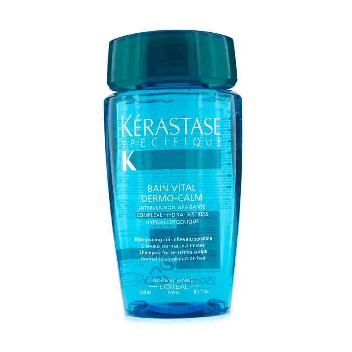 Kerastase Shampoo Kerastase Dermo-Calm Bain Vital (Couro cabeludo sensível e cabelos normal a misto) 250mlProduct Thumbnail