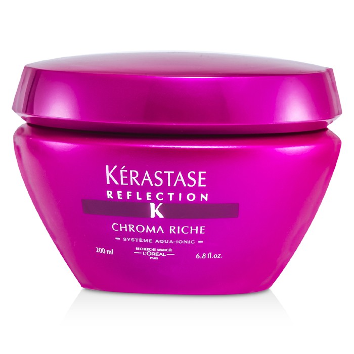 Kerastase Kerastase Reflection Chroma Riche מסכה לריכוך השיער (לשיער צבוע, עם גוונים, או רגיש) 200ml/6.8ozProduct Thumbnail