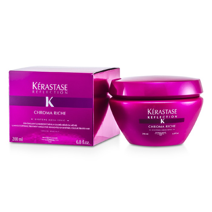 Kerastase Kerastase Reflection Chroma Riche Luminous Softening Treatment Masque (For Highlighted or Sensitised, Color-Treated Hair) 200ml/6.8ozProduct Thumbnail