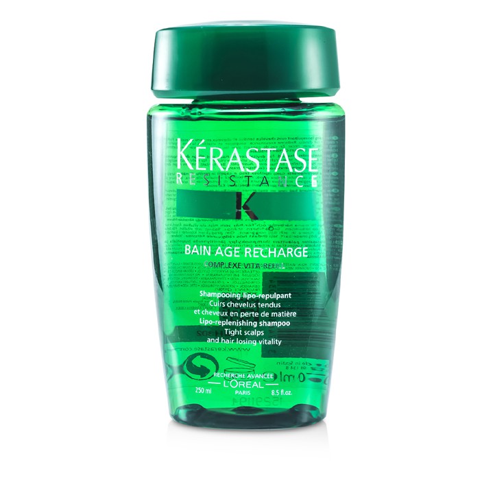 Kerastase Kerastase Resistance Bain Age Recharge Champú (Cueros cabelludos secos y con Pérdida de Vitalidad) 250ml/8.5ozProduct Thumbnail