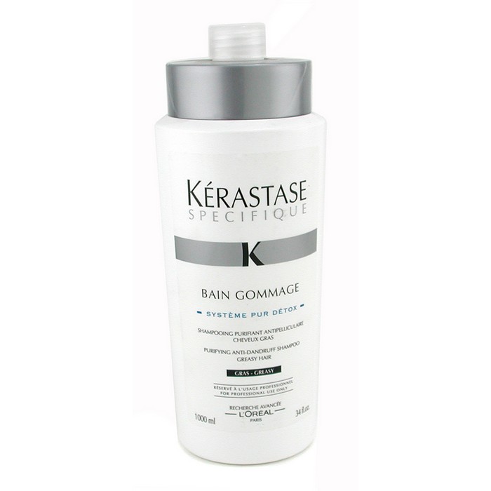 Kerastase Specifique Bain Gommage Purifying Anti-Dandruff Shampoo (Greasy Hair) 1000ml/34ozProduct Thumbnail