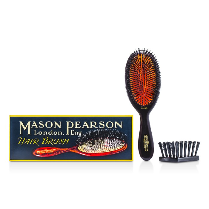 Mason Pearson Boar Bristle - Small Extra Pure Bistle Berus Rambut (Warna Batu Delima Gelap) 1pcProduct Thumbnail