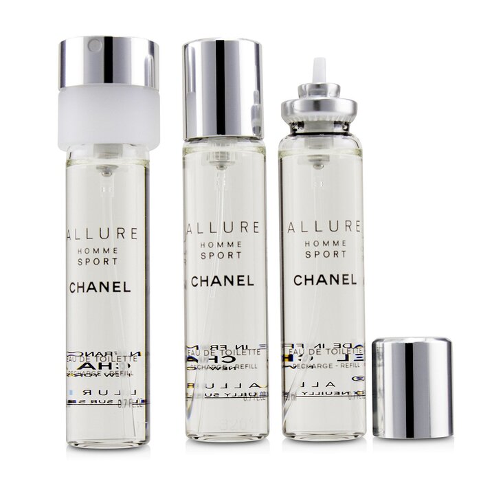 Chanel Allure Homme Sport Հարդարաջուր Սփրեյ (3 Փոխարինող Բլոկ) 3x20ml/0.7ozProduct Thumbnail