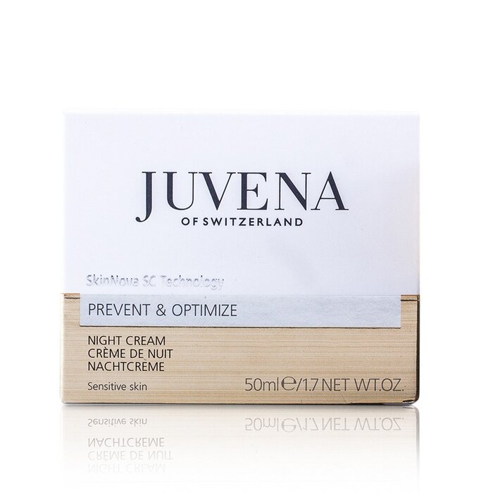Juvena 尤微娜 抗衰老保護晚霜 Prevent & Optimize Night Cream - 敏感肌膚 50ml/1.7ozProduct Thumbnail