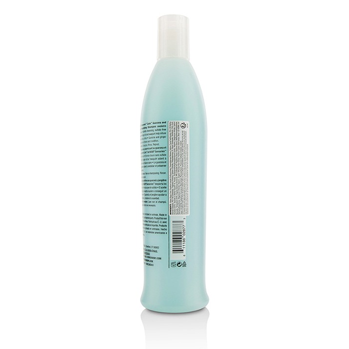 Rusk Odżywczy szampon do włosów niezdyscyplinowanych Sensories Calm Guarana and Ginger Nourishing Shampoo 400ml/13.5ozProduct Thumbnail