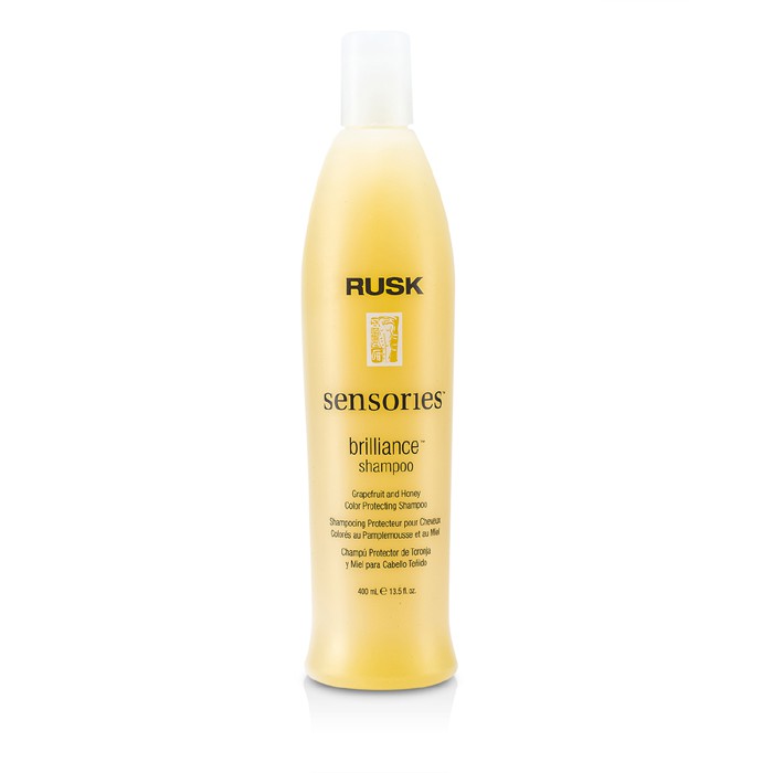 Rusk Wzmacniający szampon do łamliwych i farbowanych włosów Sensories Brilliance Grapefruit and Honey Color Protecting Shampoo 400ml/13.5ozProduct Thumbnail