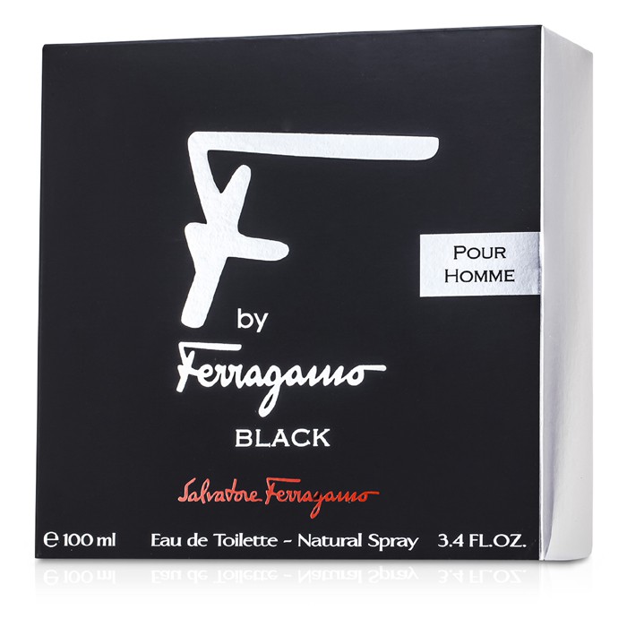 Salvatore Ferragamo สเปรย์น้ำหอม F Pour Homme Black EDT 100ml/3.4ozProduct Thumbnail