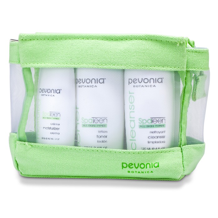 Pevonia Botanica All Skin Types Kit: Cleanser 120ml + Toner 120ml + Moisturizer 50ml 3pcs+1bagProduct Thumbnail