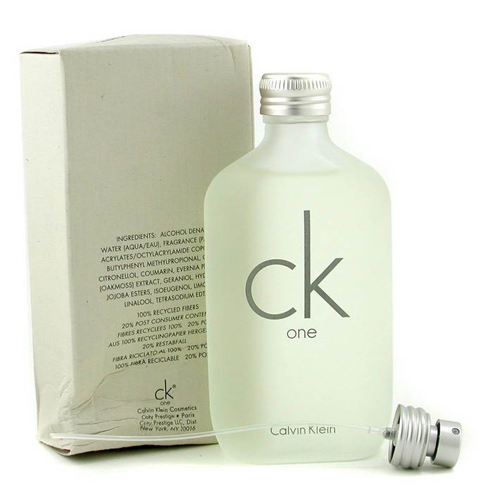 Calvin Klein CK One Agua de Colonia Vaporizador (Embalaje ligeramente dañado) 100ml/3.4ozProduct Thumbnail
