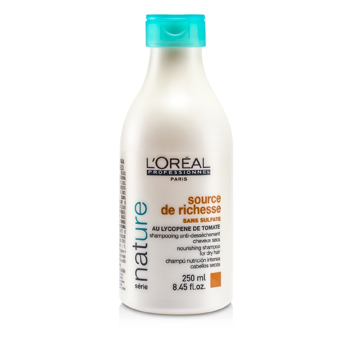 L'Oreal Výživný šampon Professionnel Nature Serie - Source De Richesse Shampoo ( pro suché vlasy ) 250ml/8.45ozProduct Thumbnail