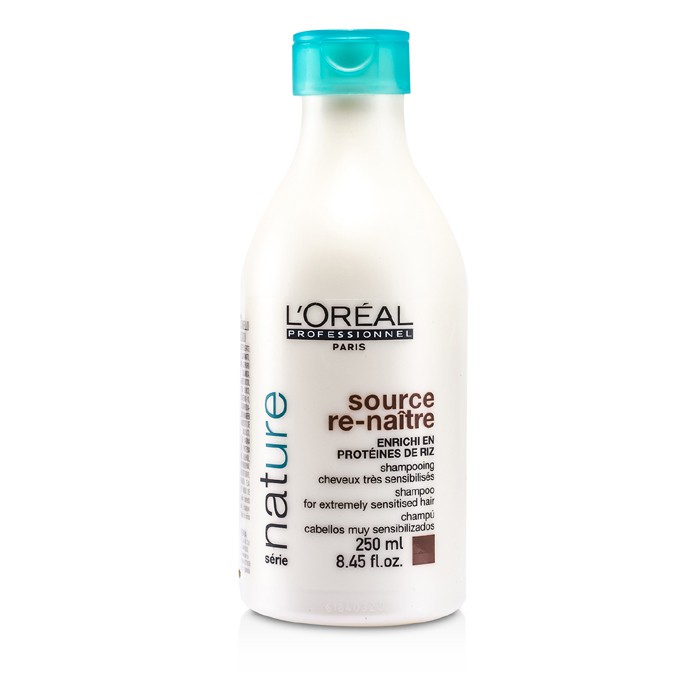 L'Oreal Professionnel Nature Serie - Source Re-Naitre Shampoo (For Extremely Sensitised Hair) 250ml/8.45ozProduct Thumbnail