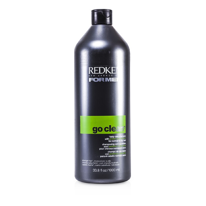 Redken Men Go Clean Syampu Penjagaan Setiap Hari ( Untuk Rambut Biasa Hingga Rambut Kering ) 1000ml/33.8ozProduct Thumbnail