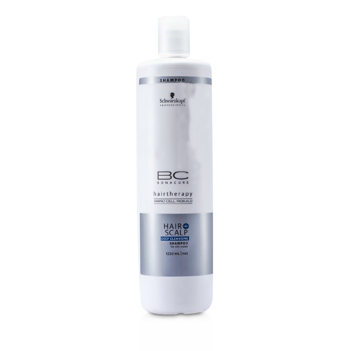 Schwarzkopf BC Hair+Scalp Deep Cleansing Shampoo (For Oily Scalps) 1250ml/41.66ozProduct Thumbnail