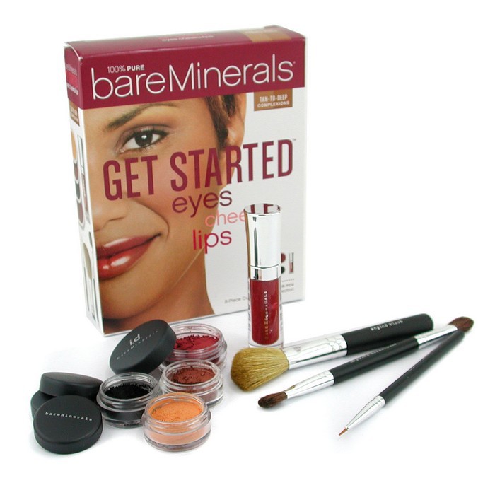 BareMinerals ชุด Get Started Eyes Cheeks Lips 8 Piece Collection 8ชิ้นProduct Thumbnail