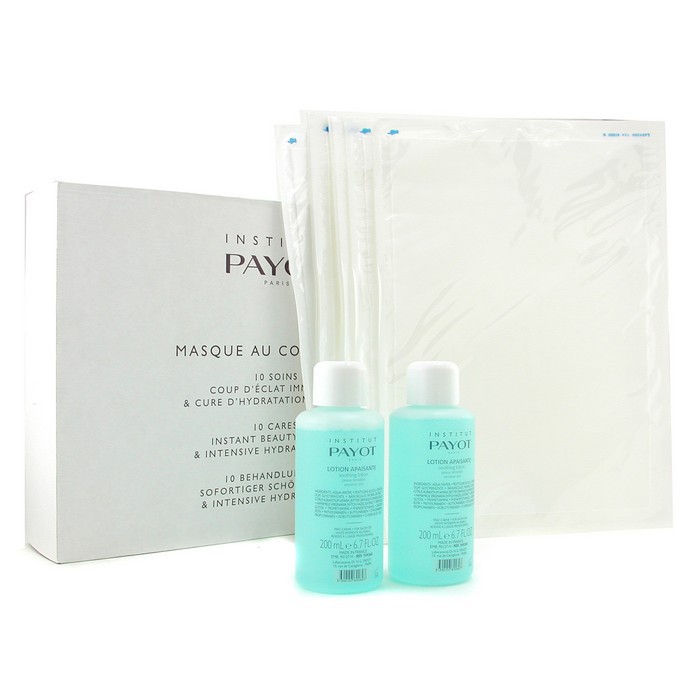 Payot Masque Au Collagene Set: 2x Soothing Lotion 200ml + 10x Collagen Sheet (Salon Size) 12pcsProduct Thumbnail