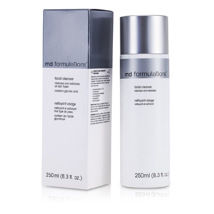 MD Formulations Facial Cleanser Cleanses & Exfoliates (Contains Glycolic Acid) 250ml/8.3ozProduct Thumbnail