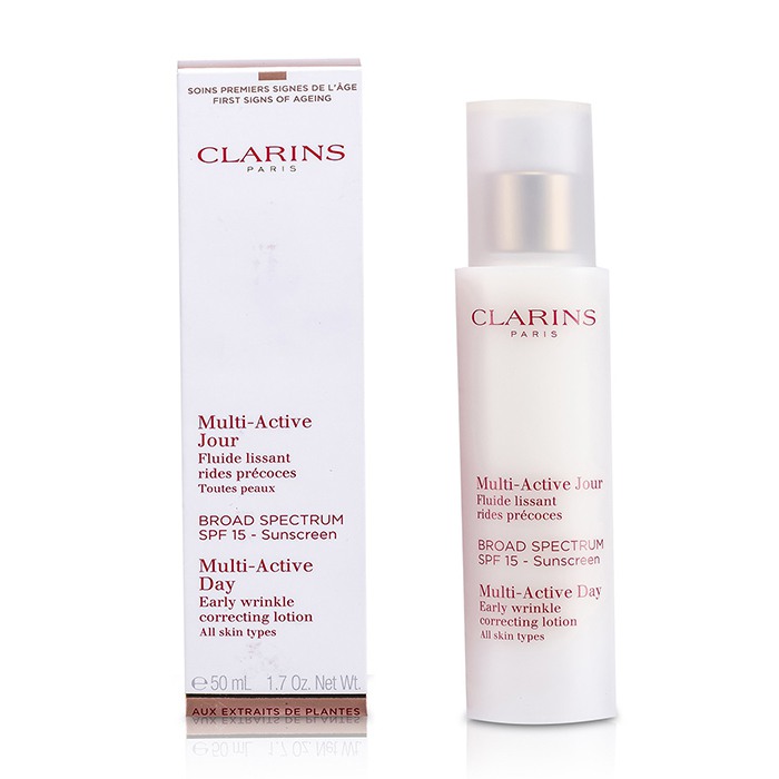 Clarins Multi-Active Day Early Wrinkle Correcting Lotion SPF15 (All Skin) 50ml/1.7ozProduct Thumbnail